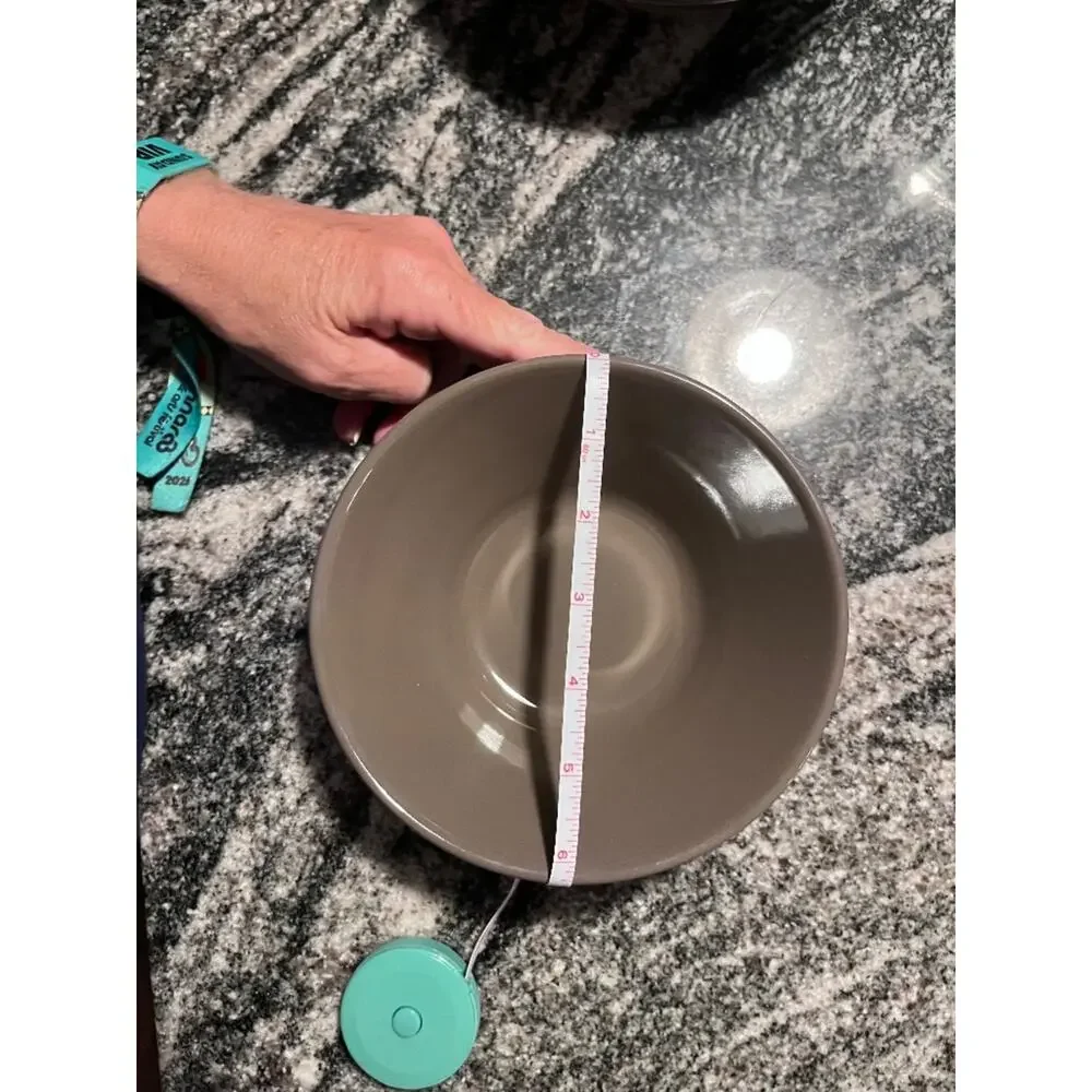 Pampered Chef Graystone Stoneware  Chip & Dip Set (NEW without OB)